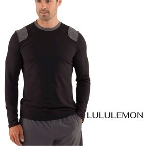 LULULEMON Sprint Thermal Base Layer | Black/Grey | Large